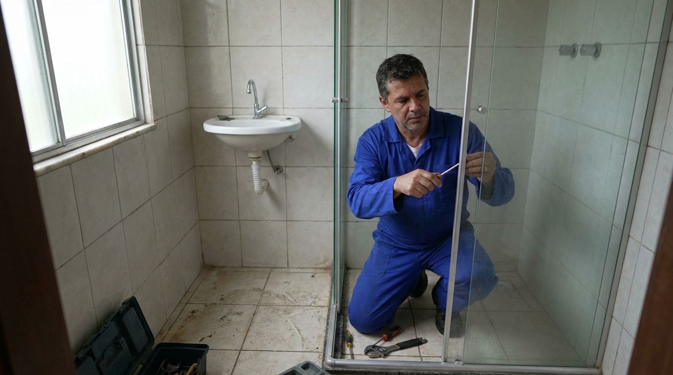 Troca de Roldanas e Trilhos no Bonfim, Santa Maria‑RS